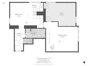 Prodej bytu 3+1, Praha - Záběhlice, Záběhlická, 97 m2