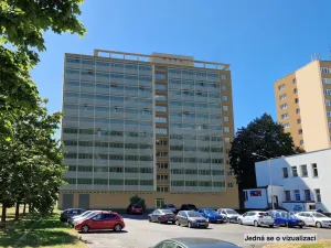 Pronájem bytu 2+kk, Ostrava - Zábřeh, U Studia, 36 m2