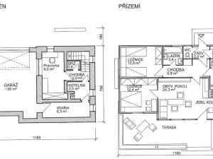Prodej rodinného domu, Lhotka, 95 m2
