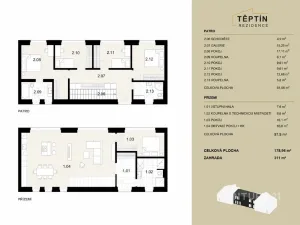 Prodej bytu 6+kk a větší, Kamenice, Týnská, 179 m2