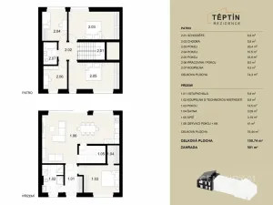 Prodej bytu 6+kk a větší, Kamenice - Těptín, 151 m2