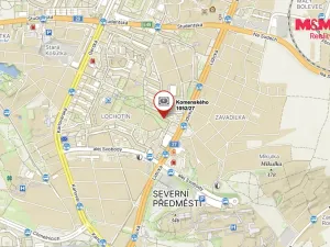 Pronájem bytu 2+1, Plzeň - Bolevec, Komenského, 68 m2