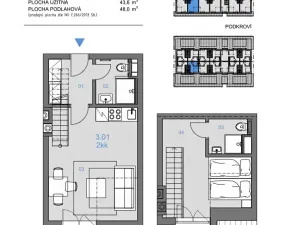 Prodej apartmánu, Dolní Morava, 48 m2