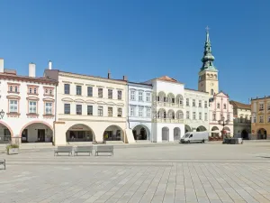 Pronájem kanceláře, Nový Jičín, Masarykovo nám., 70 m2