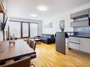 Pronájem bytu 2+kk, Praha - Karlín, Rohanské nábřeží, 60 m2