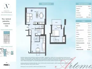 Pronájem bytu 3+kk, Praha - Bubeneč, Na výšinách, 98 m2