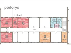 Pronájem kanceláře, Kladno, Vašíčkova, 33 m2