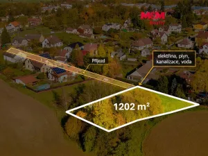 Prodej pozemku pro bydlení, Nepomuk, Polní, 1202 m2