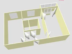 Pronájem bytu 2+1, Chomutov, Holešická, 63 m2