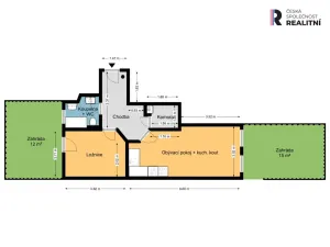 Prodej bytu 2+kk, Holubice, Za Dvorem, 46 m2