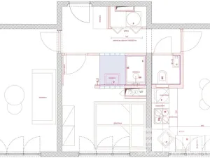 Pronájem bytu 2+1, Praha - Malešice, Počernická, 52 m2