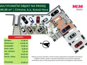 Prodej obchodního prostoru, Církvice, 340 m2