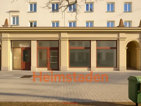 Pronájem obchodního prostoru, Karviná - Nové Město, nám. Budovatelů, 126 m2
