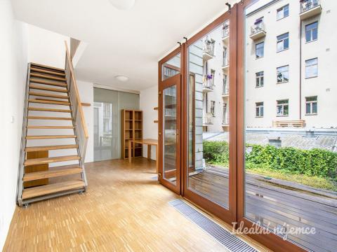 Pronájem bytu 4+kk, Praha - Vinohrady, Balbínova, 94 m2