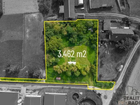 Prodej pozemku pro bydlení, Bouzov, 3462 m2
