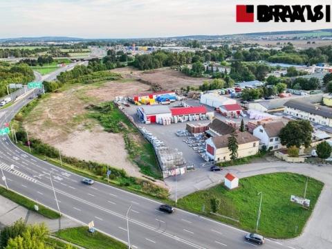 Pronájem pozemku pro komerční výstavbu, Brno, Kaštanová, 800 m2