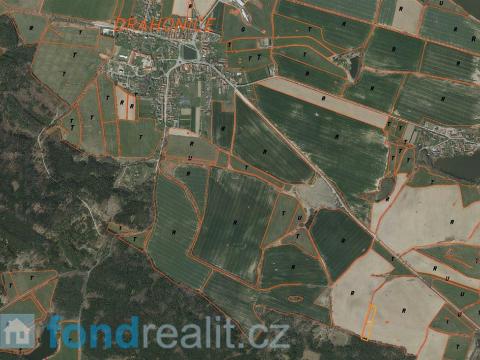 Prodej zemědělské půdy, Drahonice, 6968 m2