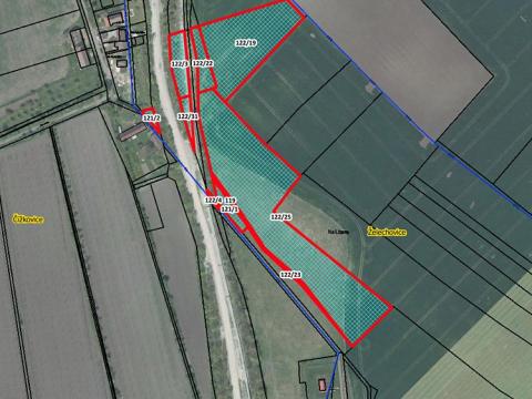 Prodej zemědělské půdy, Čížkovice, 24795 m2