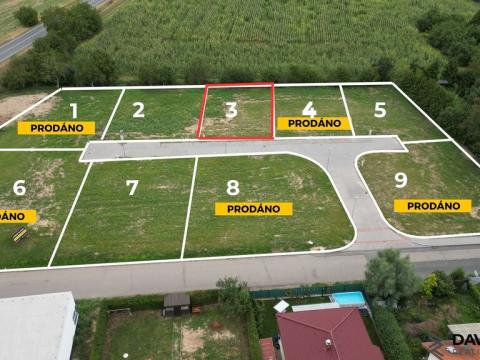 Prodej pozemku pro bydlení, Rajhrad, Štefánikova, 600 m2