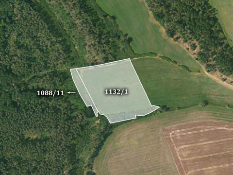 Prodej zemědělské půdy, Dnešice, 17417 m2