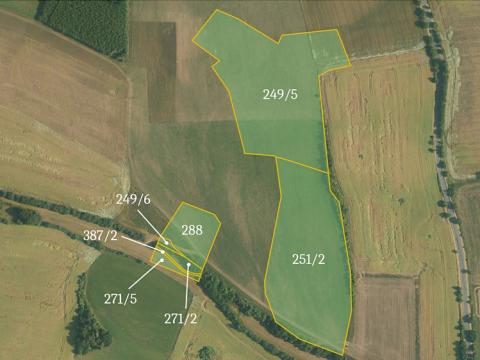 Prodej zemědělské půdy, Výžerky, 65561 m2