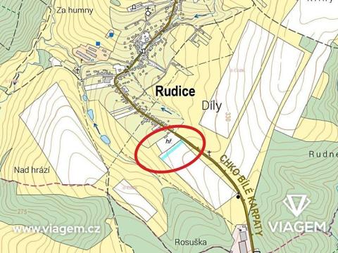 Prodej zemědělské půdy, Rudice, 2633 m2