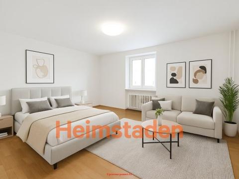 Pronájem bytu 1+1, Ostrava - Poruba, Hlavní třída, 40 m2