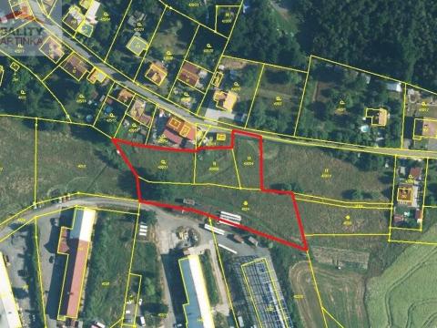 Prodej pozemku pro komerční výstavbu, Valašské Meziříčí - Bynina, 4029 m2