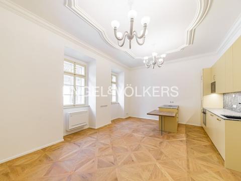 Pronájem bytu 2+kk, Praha - Malá Strana, Nosticova, 48 m2