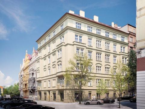 Prodej bytu 2+kk, Praha - Vinohrady, Polská, 54 m2