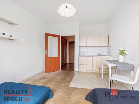 Prodej bytu 1+kk, Brno - Lesná, Halasovo náměstí, 23 m2