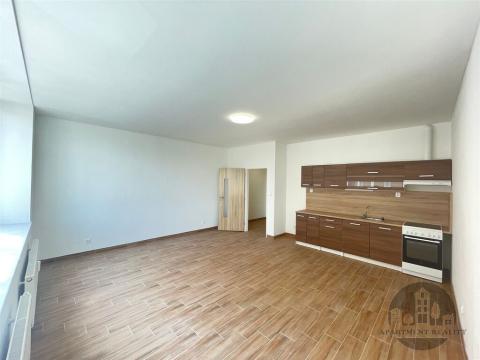 Pronájem bytu 1+kk, Praha - Vysočany, Na Harfě, 36 m2