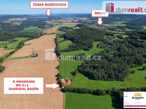 Pronájem rodinného domu, Brloh, 171 m2