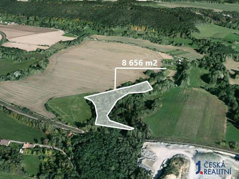 Prodej podílu zemědělské půdy, Bezděkov pod Třemšínem, 665 m2