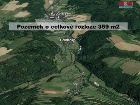 Prodej trvalého travního porostu, Heřmánky, 359 m2