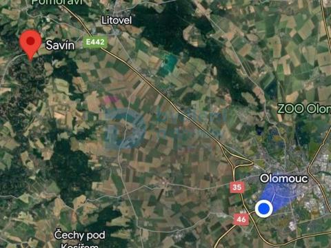 Prodej pozemku pro bydlení, Litovel - Savín, 1502 m2