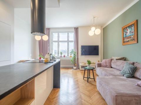 Pronájem bytu 3+kk, Praha - Smíchov, Strakonická, 87 m2