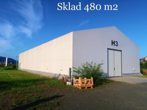 Pronájem skladu, Králův Dvůr, Tovární, 480 m2