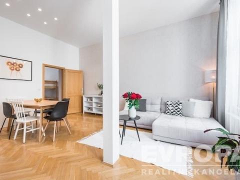 Pronájem bytu 2+kk, Praha - Vinohrady, Londýnská, 60 m2