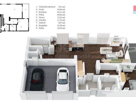 Prodej rodinného domu, Horní Bezděkov, Luční, 359 m2