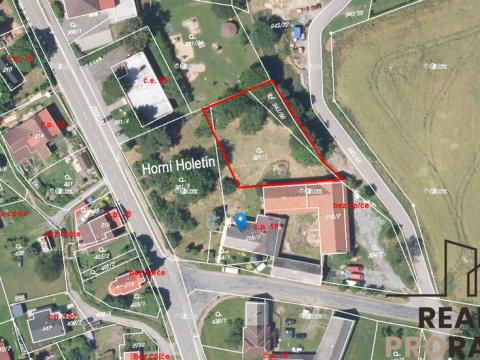 Prodej pozemku pro bydlení, Holetín - Horní Holetín, 1269 m2