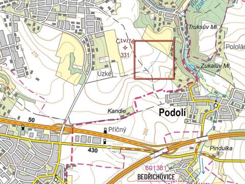 Prodej pole, Brno, 2381 m2