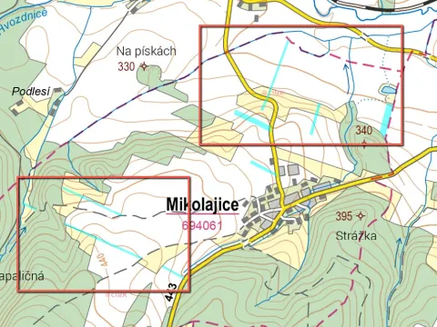 Prodej pole, Mikolajice, 61981 m2