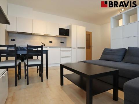 Pronájem bytu 1+kk, Brno - Líšeň, Jírova, 40 m2