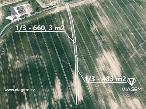 Prodej podílu pozemku pro bydlení, Vřesovice, 1143 m2