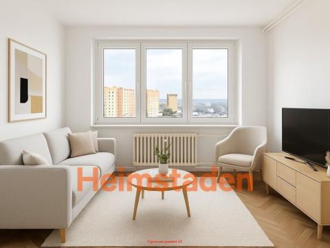 Pronájem bytu 1+1, Ostrava - Výškovice, Srbská, 37 m2