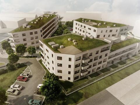 Prodej bytu 2+kk, Šlapanice, 57 m2