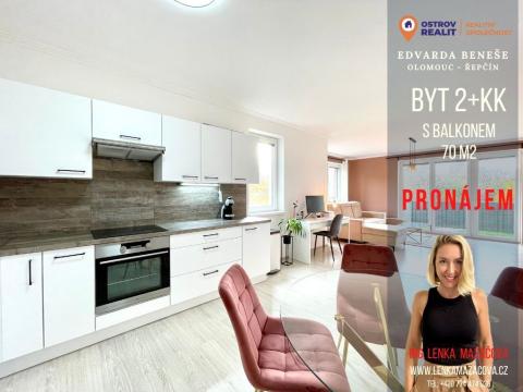 Pronájem bytu 2+kk, Olomouc - Řepčín, Edvarda Beneše, 4900 m2