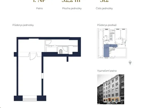 Prodej obchodního prostoru, Praha - Žižkov, Žerotínova, 32 m2