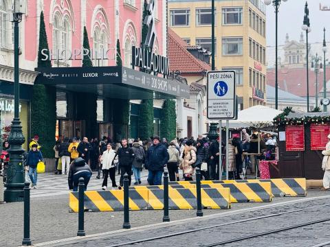 Pronájem obchodního prostoru, Praha - Nové Město, náměstí Republiky, 37 m2